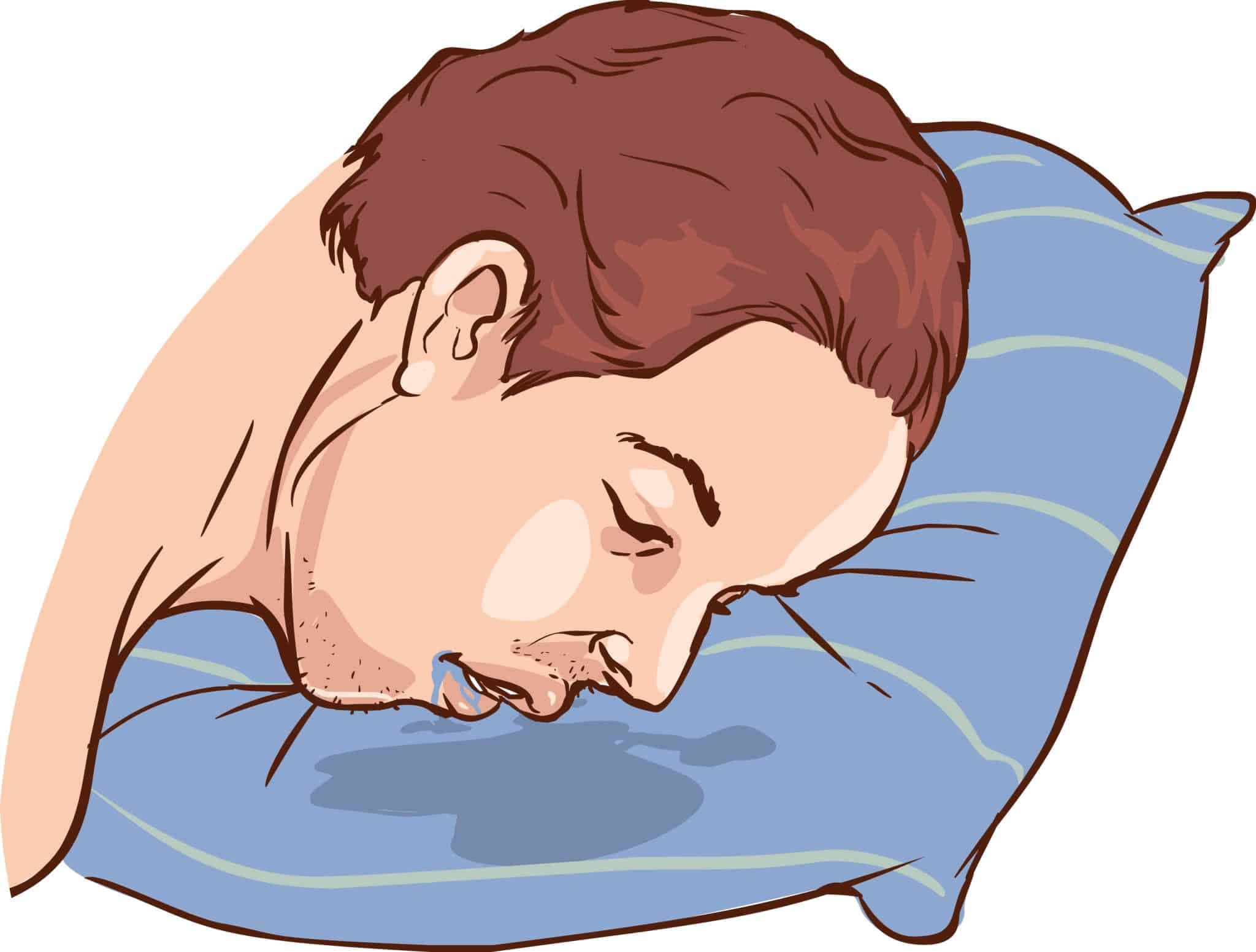 Baver en dormant : solution et explication ?